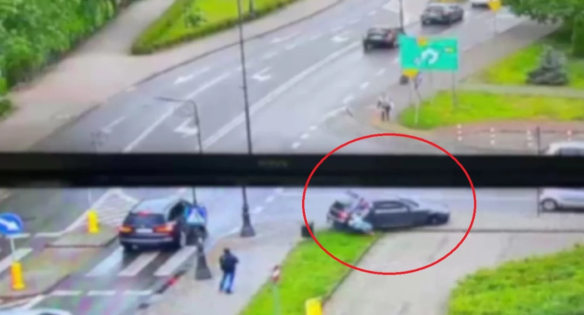 Pod wpływem alkoholu wjechał w ludzi idących chodnikiem w Konstancinie