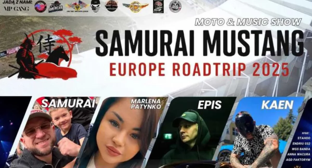 Charytatywny zlot Samurai Mustang 2025 poświęcony dzieciom z rzadką chorobą DHDDS