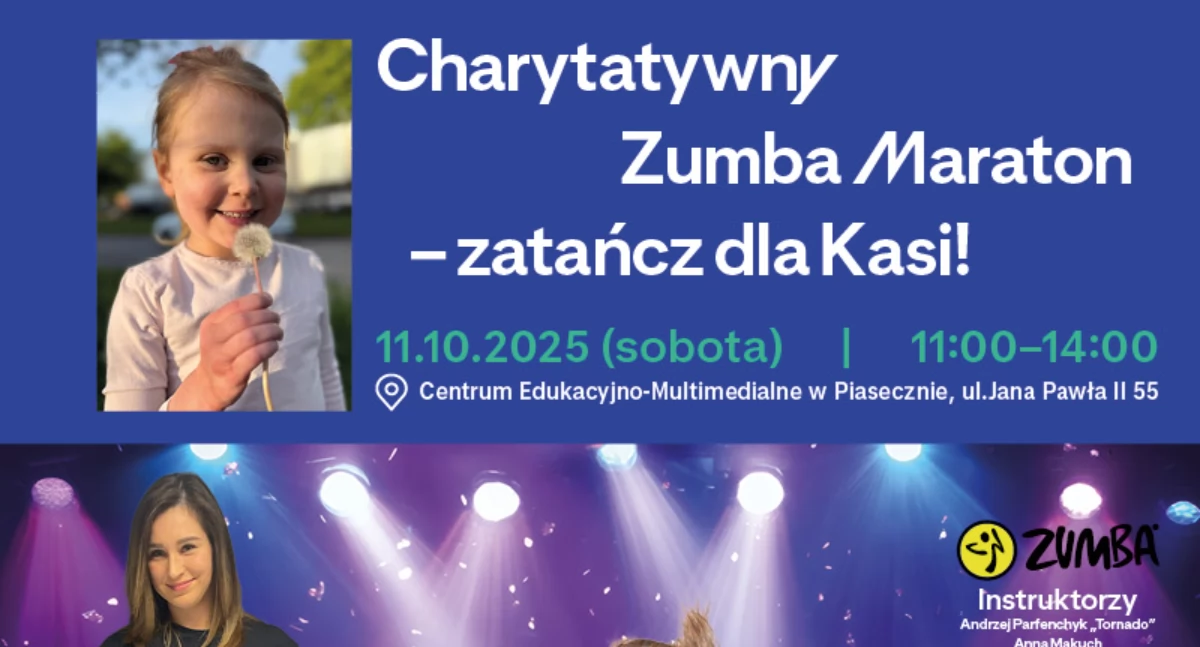 Charytatywny Maraton Zumba Fitness dla Kasi