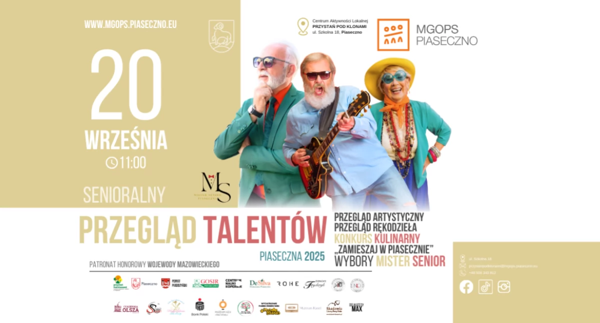Przegląd Talentów Seniorów w Piasecznie