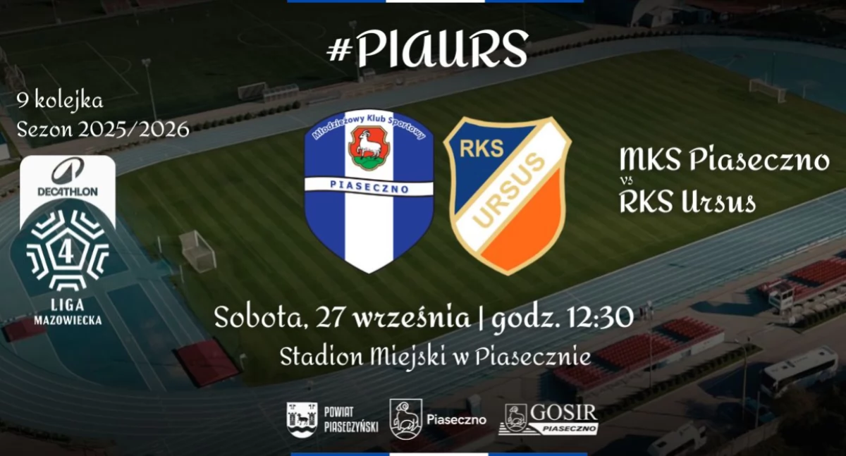 Mecz MKS Piaseczno vs RKS Ursus