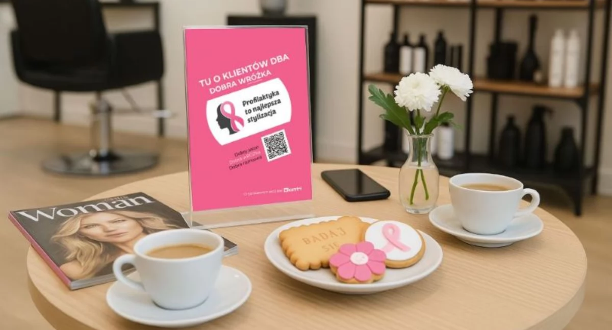 Akcja społeczna promująca profilaktykę raka piersi