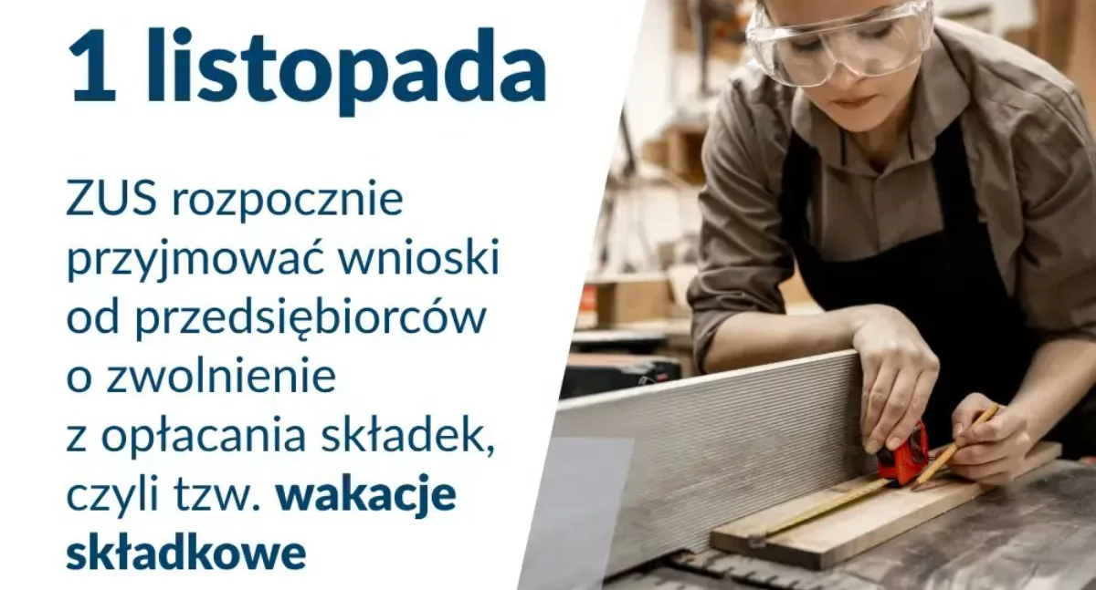 Sprawy lokalne, Wakacje składkowe zwolnienie opłacania składek - zdjęcie, fotografia
