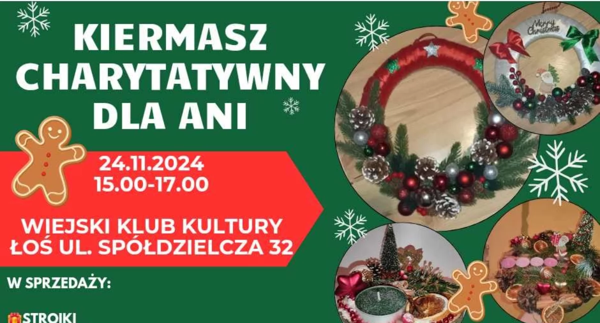 Kiermasz, Świąteczny Kiermasz Charytatywny Łosiu - zdjęcie, fotografia