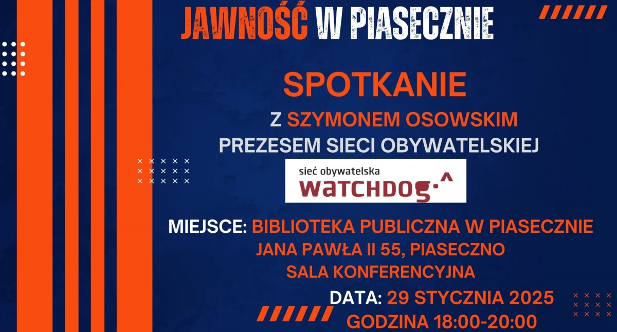 Sprawy lokalne, JAWNOŚĆ PIASECZNIE - zdjęcie, fotografia