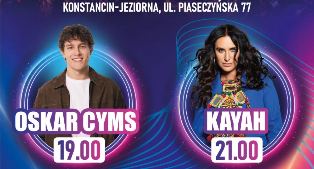 Kayah i Oskar Cyms Pożegnanie Lata w Konstancinie-Jeziornie