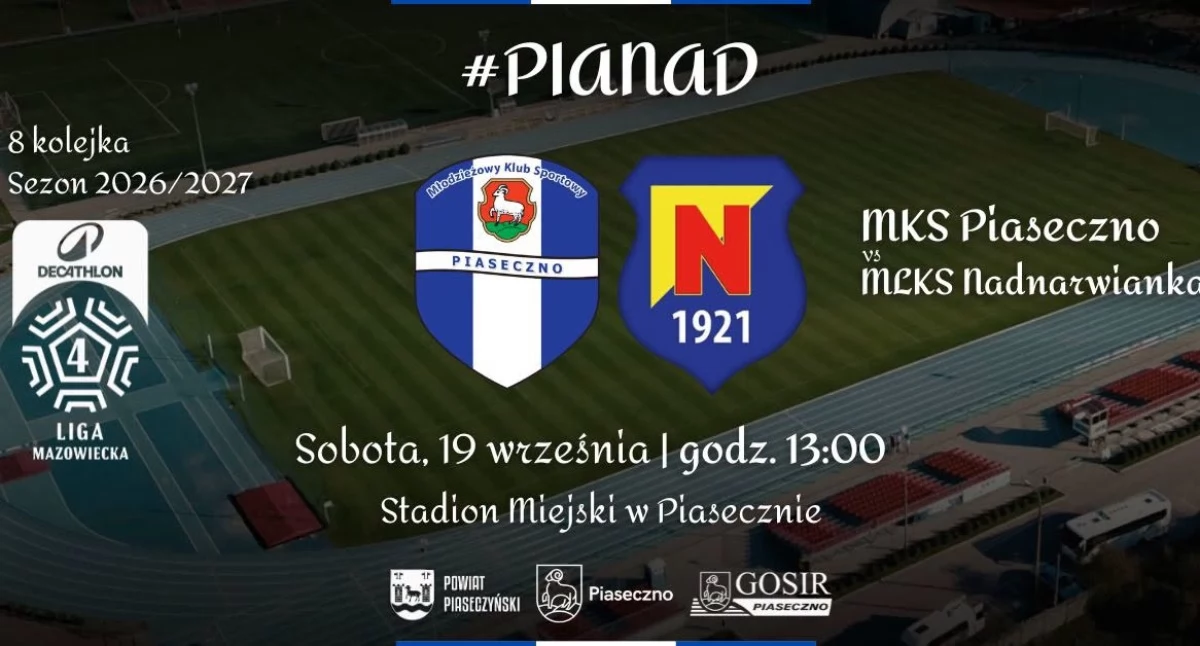 MKS Piaseczno - MLKS Nadnarwianka