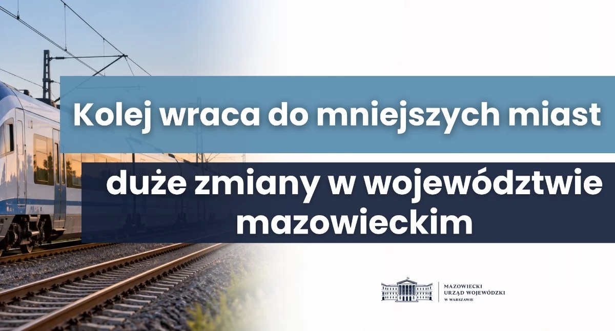Sprawy lokalne, Mazowieckie kolejowym przyspieszeniu połączenia likwidacja białych - zdjęcie, fotografia