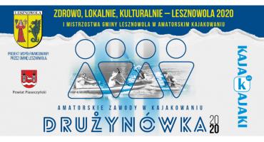 Drużynówka 2020 I Mistrzostwa Gminy Lesznowola w Amatorskim Kajakowaniu