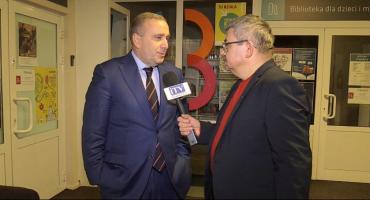 Krótki wywiad z Grzegorzem Schetyną po spotkaniu w Piasecznie