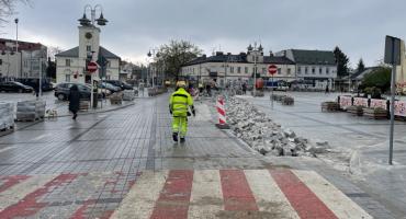 Przebieg prac na Puławskiej i Kościuszki