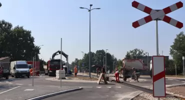 Kończy się 5 etap rozbudowy i przebudowy ulicy Sienkiewicza w Piasecznie