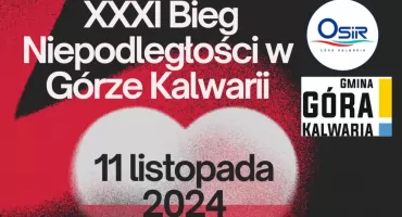 Narodowe Święto Niepodległości Bieg Niepodległości Góra Kalwaria 2024