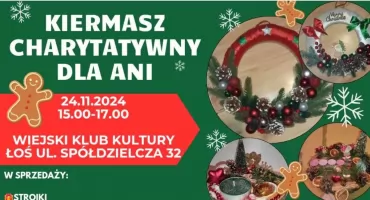 Świąteczny Kiermasz Charytatywny w Łosiu