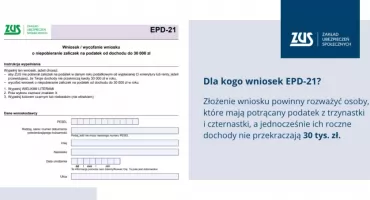 Wniosek o emeryturę lub rentę bez podatku