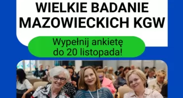 Badanie mazowieckich KGW wypełnij ankietę