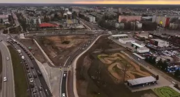 Otwarcie skrzyżowania Okulickiego z Wojska Polskiego w Piasecznie