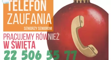 Seniorzy ze wsparciem telefonicznym również w święta