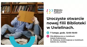 Oficjalne otwarcie filii bibliotecznej w Uwielinach