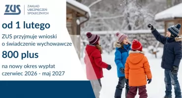 Wnioski 800 plus na nowy okres świadczeniowy od 1 lutego 2026