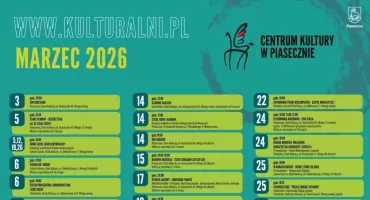 Wydarzenia kulturalne w marcu 2026 w Piasecznie