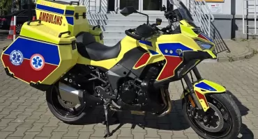 Motocykl zamiast karetki? Nowe wsparcie dla ratowników