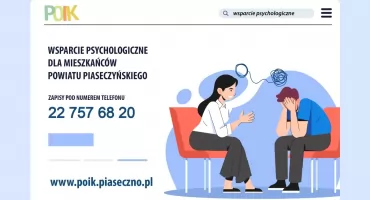Bezpłatna pomoc psychologiczna i specjalistyczne poradnictwo w Górze Kalwarii
