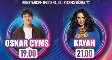 Kayah i Oskar Cyms Pożegnanie Lata w Konstancinie-Jeziornie