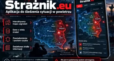 Strażnik.eu niezależne narzędzie do śledzenia informacji o sytuacji w powietrzu