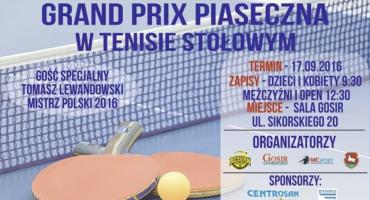 Grand Prix Piaseczna w tenisie stołowym